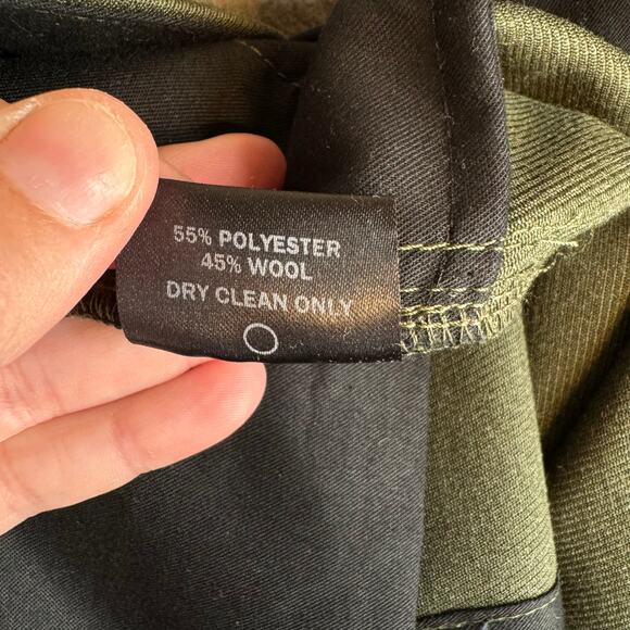 Cadet Clothing Pants Mens Size 38 Green Aviator Pant NWT Cuffed Military - Picture 9 of 10